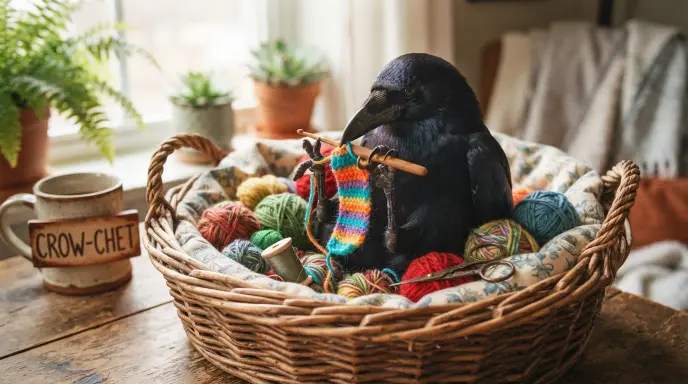 Clever Crow Puns for Instagram