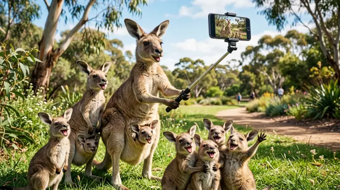 Witty Kangaroo Puns for Social Media