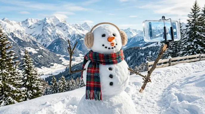 Witty Snow Puns for Social Media
